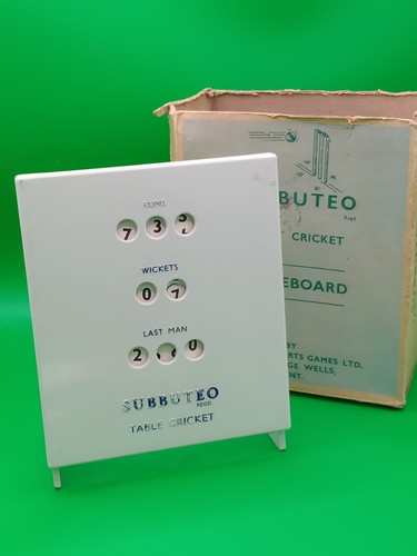 Subbuteo cricket tabellone - subbuteo,