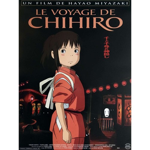 Voyage chihiro affiche - le,