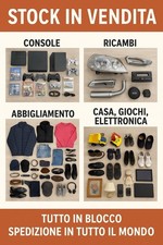 Stock completo di oggetti usati e da collezione