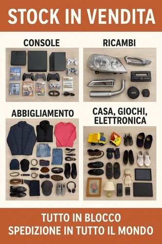 Stock completo oggetti - completo, di