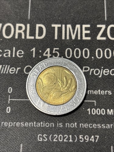 Moneta 500 lire ifad - moneta,