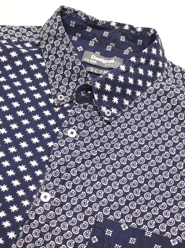 Desigual camicia uomo motivi - desigual,