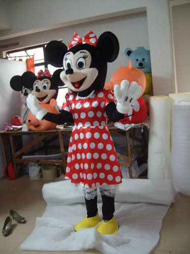 Costume mascotte hot - mascotte, adulto