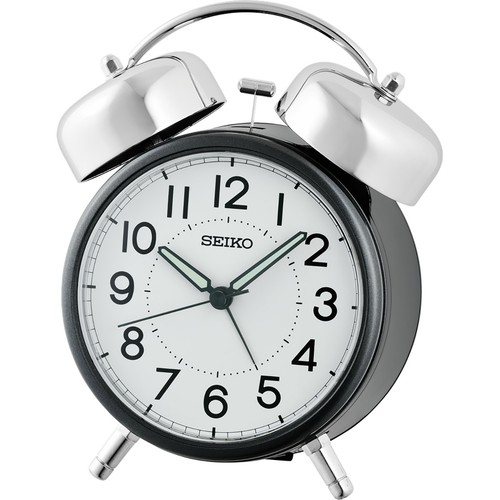 Seiko sveglia silenziosa nera - sveglia,