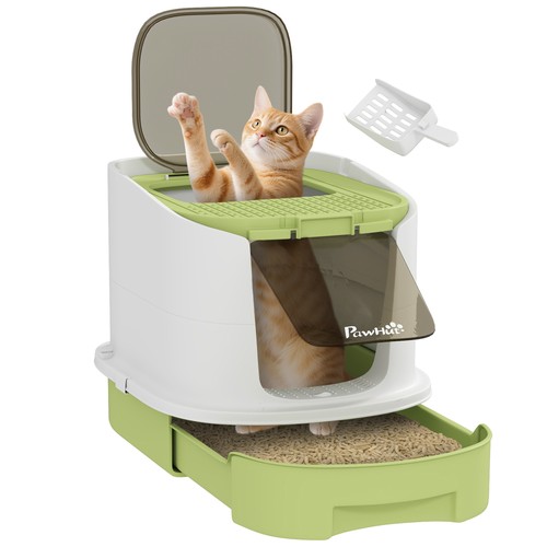 Lettiera per gatti chiusa - lettiera,