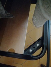 struttura letto matrimoniale + rete a doghe larghe