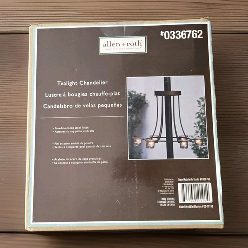 Allen roth lampadario - allen, tealight
