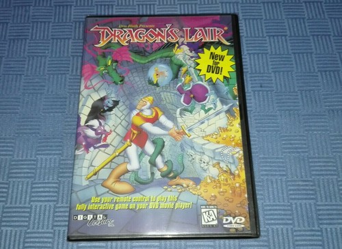 Dragon lair dvd arcade - lair,
