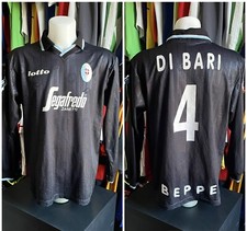 Maglia calcio TREVISO FBC MATCH WORN Lotto 1998 1999 n°4 DI BARI