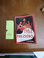 Calendario Prezioso Campari 1983 