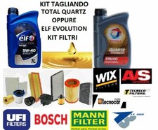 KIT TAGLIANDO 4 LT OLIO 5W40 +