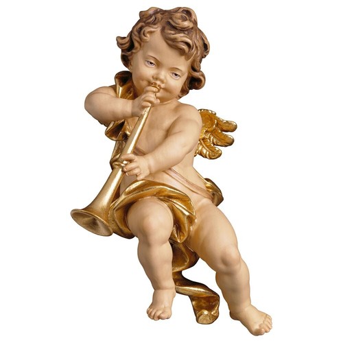 Statua putto angelo con - putto,