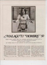 advertising Pubblicità MOTO MALAGUTI  HOMBRE  50- 1972  MOTOITALIANE EPOCA