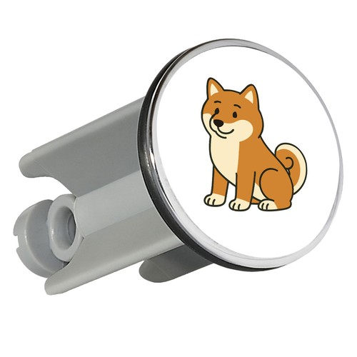 Tappo lavabo shiba inu - inu, fumetto