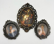 3 quadretti miniatura vintage