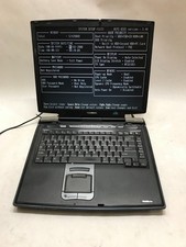 Toshiba M15-S405 15" computer portatile Intel Centrino 512 MB RAM NO HDD/OS avvio al BIOS -DW