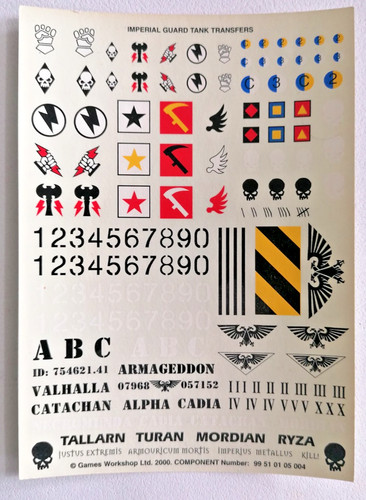 Warhammer 40k decals - warhammer,