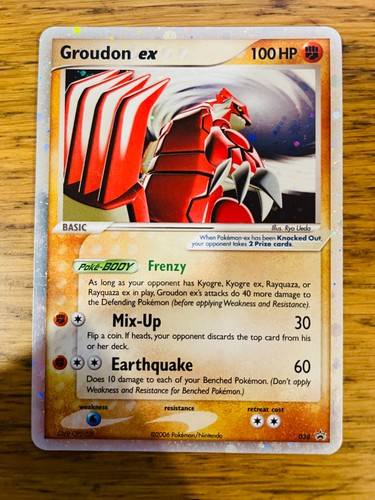 Groudon 038 black - lp!,