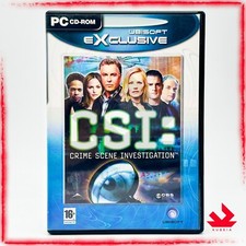 CSI CRIME SCENE INVESTIGATION - ITALIANO – INDAGINE CRIMINALE – PC COMPUTER RARO
