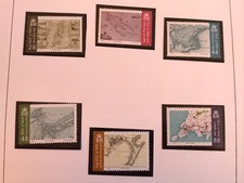 Mappe ISOLA DI MAN 2007 - Set di 6 - mai usate**