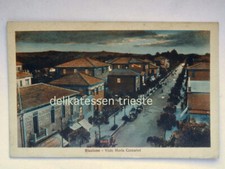 RICCIONE Rimini Viale Maria Ceccarini notturno vecchia cartolina