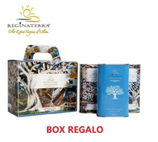 Set Olio Extravergine di Oliva 3x0,5 Lt Puglia Pugliese 100% Coratina Box Regalo