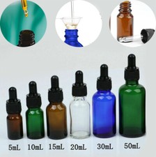 Bottiglie contagocce vuote in