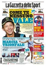 GAZZETTA DELLO SPORT 06.08.2021 Ritiro Valentino Rossi Stano Oro Messi Olimpiadi