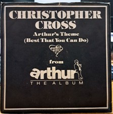Disco vinile 45 giri  Christopher Cross " Arthur's theme - Best that you can do