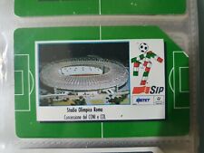 SCHEDA TELEFONICA STADIO OLIMPICO ROMA USATA PERFETTA MAGNETIZZATA C&C 2152 G 73