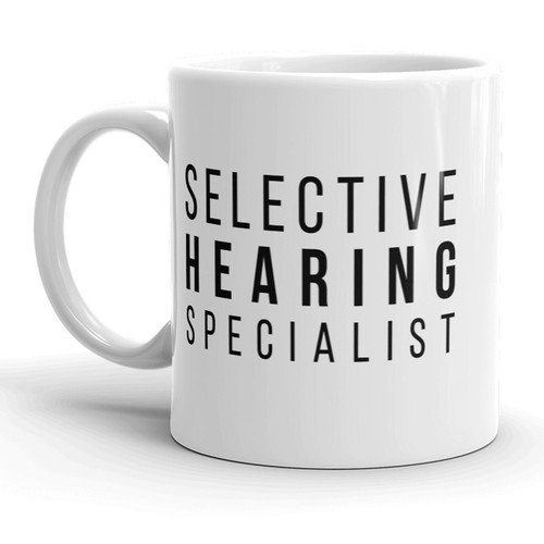 Tazza selective hearing - tazza,