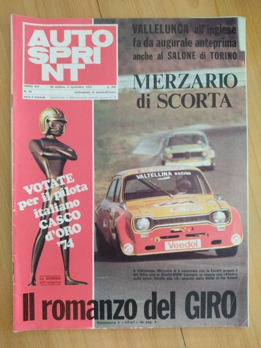 Autosprint del 1974 il - autosprint, n.
