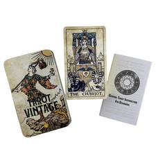 Tarocchi vintage in scatola di