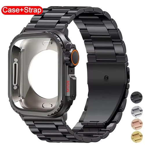 Cinturino lusso acciaio inox - lusso, +