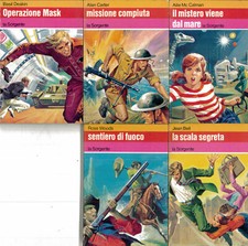 MINI LIBRICINI SORGENTE 5 TITOLI  MITICI STOCK COLOSSALE OFFERTA  (2)