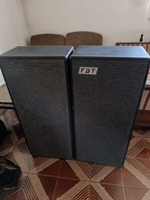 COPPIA CASSE PER IMPIANTO VOCE/CAMERA ECO, FBT ANNI 60/70 P. FUNZIONANTI V. FOTO