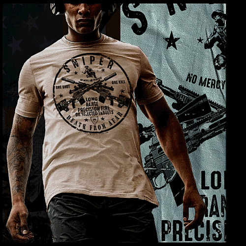 Shirt cecchino fucili - t-shirt,