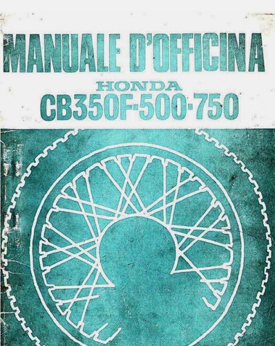 Manuale officina honda cb350f - honda,