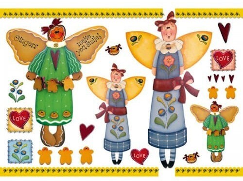 Carta riso decoupage - da,