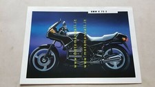 BMW K 75 S 1992 depliant moto originale ITALIANO