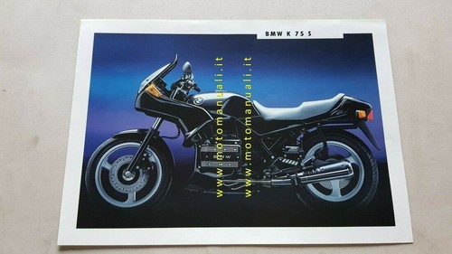 Bmw 1992 depliant moto - bmw, k