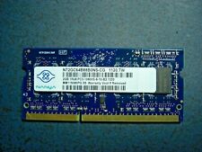 UNA MEMORIA RAM NANYA da 2GB 1Rx8 PC3 10600S 9 10 B2    1120  DDR3 SODIMM 