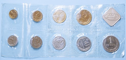 Russia valori 1986 medaglia - russia,