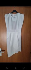 vestito donna tubino bianco