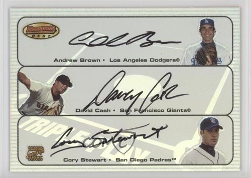 2003 bowman best triple - 2003, bowman's