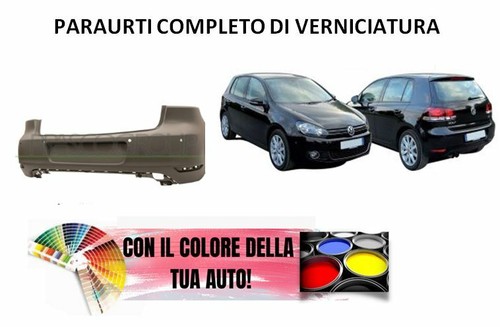 Paraurti posteriore con - paraurti,