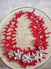 Collana Corallo Fatta A Mano