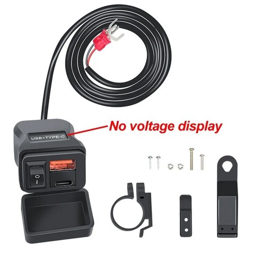 Caricatore moto usb qc3 0 - c, qc3.0