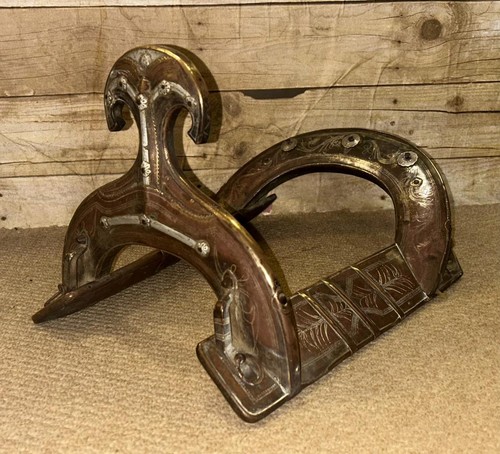 Antique brass arab bedouin - brass,