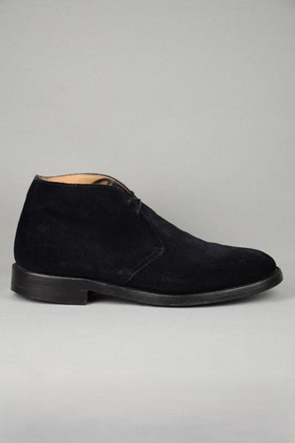 Stivali uomo chiesa pelle navy